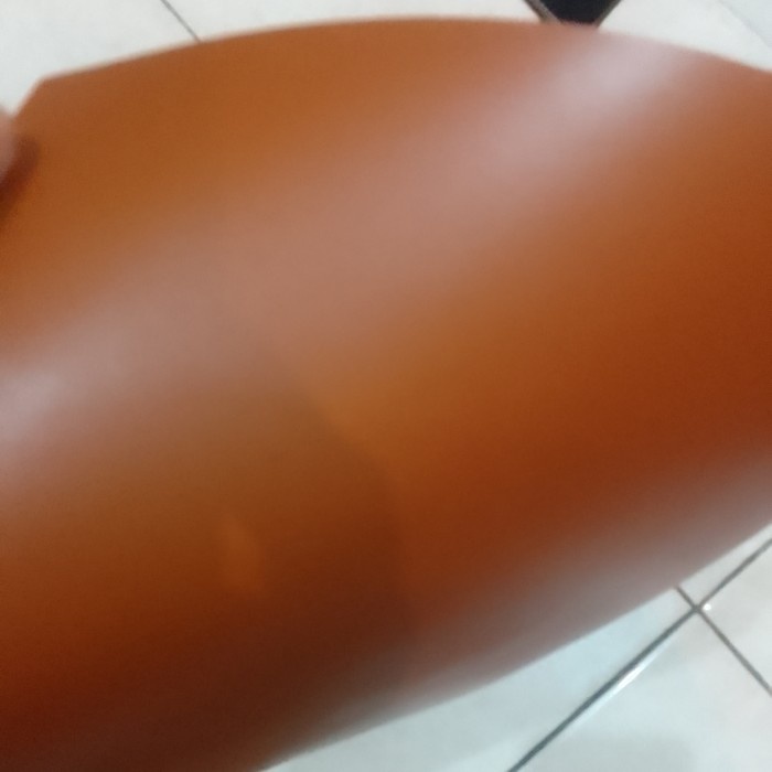 

(BISA COD) Cover Jilid Buku Tulis Kulit Asli Sampul Tebal 100 Lembar - Coklat Muda, Custom Ukuran