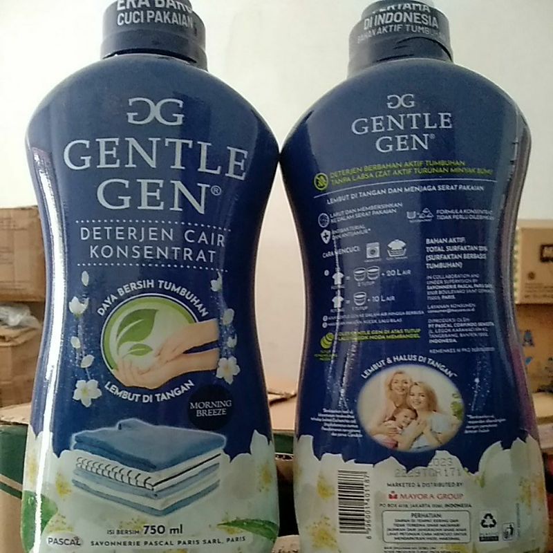 gentle gen deterjen cair