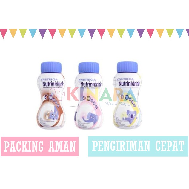 Nutrinidrink cair 200 ml | Susu khusus Balita | Susu saat GTM | Susu Cair
