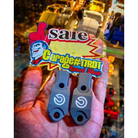 Breaket Breket Spion Brembo Grey Lubang Lurus PNP Master Rem Brembo Corsa Costa RCS 19 Dll Product O