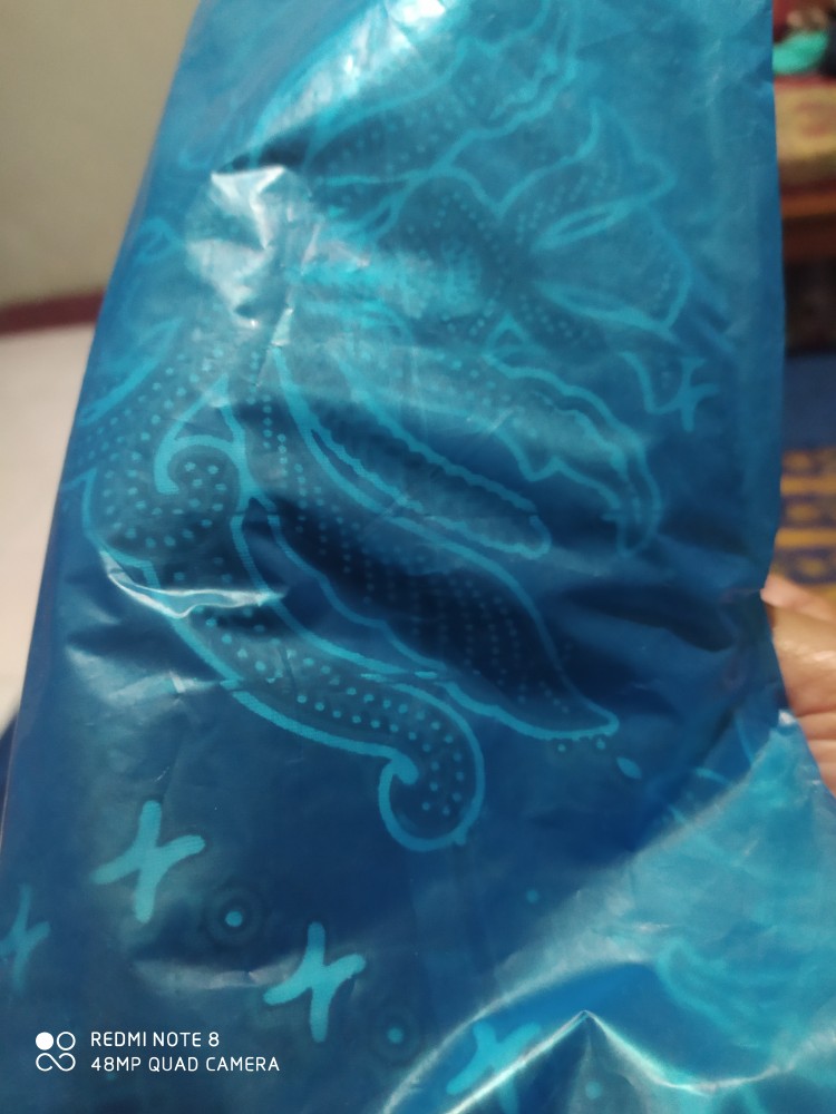 Bswart Hrb026 Kenongo Hem Batik Pisang Bali Biru Kemeja Batik Pria