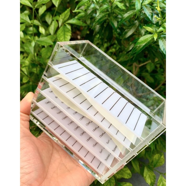 TRAY BOX STORAGE EYELASH EXTENSION ACYLIC / RAK SUSUN ACRYLIC EYELASH EXTENSION / Eyelash Storage Acrylic Tempat Bulumata Extension Sambung Korea !!