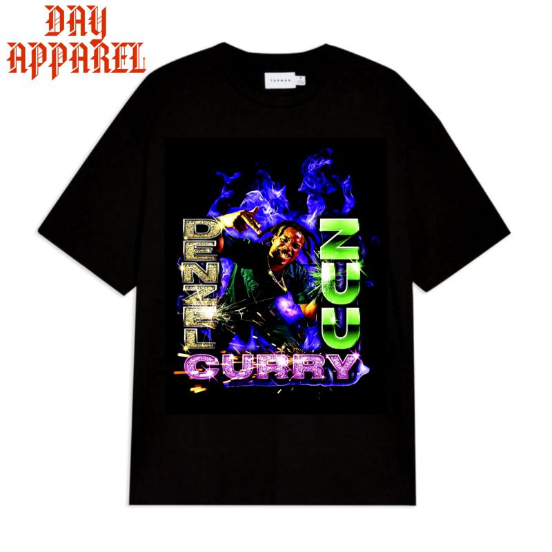 Kaos BAJU  DENZEL CURRY RAP TEE / TSHIRT VINTAGE OVERSIZE RAPPER /KAOS HITAM PRIA WANITA