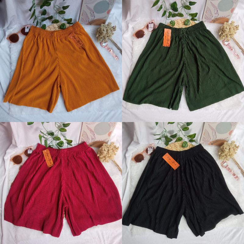 (COD) HOTPANT PLISKET LIDI - HOTPAN NAGITA JUMBO / CELANA PENDEK WANITA SANTAI TERLARIS / CELANA PENDEK KOREA TERLARIS - CELANA SANTAI - CELANA PENDEK SANTAI