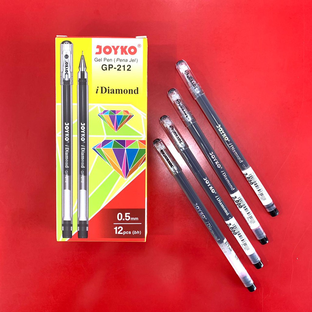 

PROMO!!!BOLPEN/PULPEN/BALLPOINT GEL 0.5 MM GP-212 I-DIAMOND JOYKO