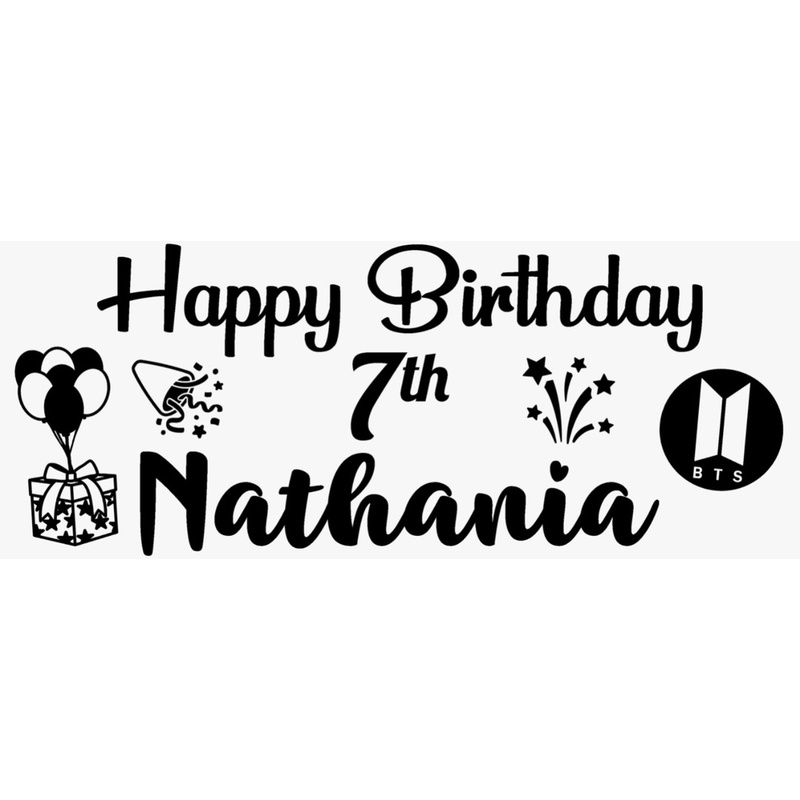 Custom Stiker Balon PVC