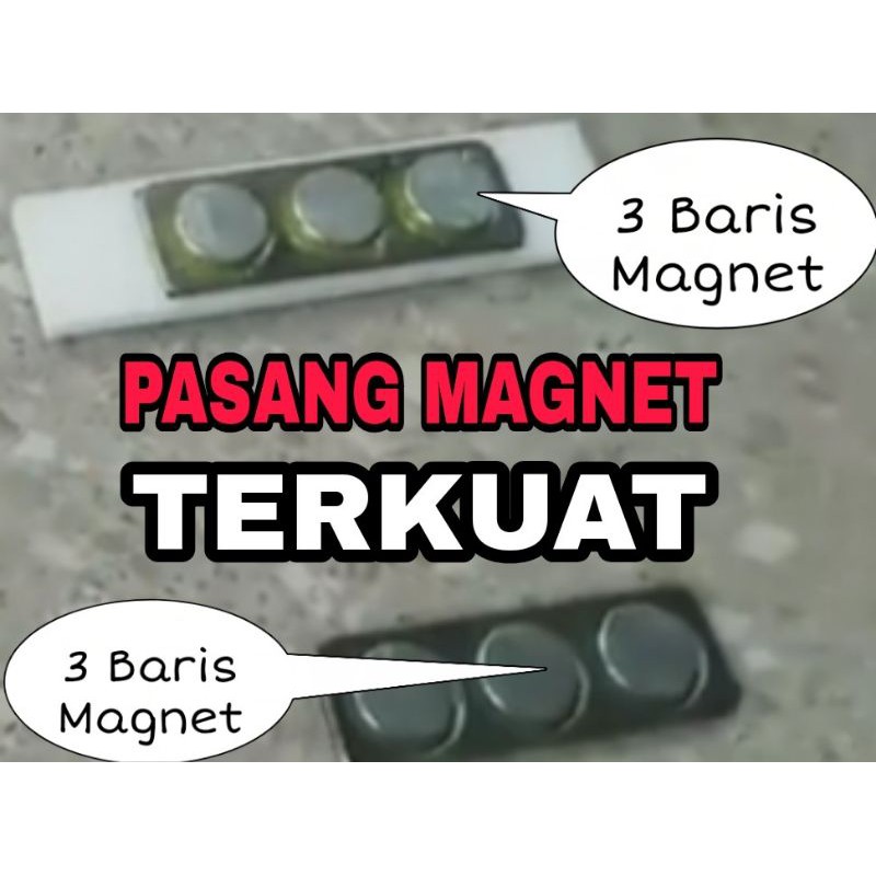 PASANG MAGNET TERKUAT - 6 BUAH MAGNET BULAT DIAMETER 12X2 mm