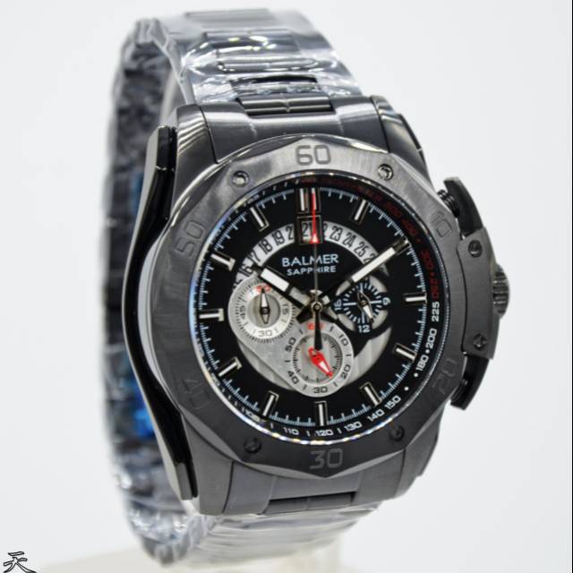 JAM PRIA BALMER B-7993-BLACK ORIGINAL GARANSI RESMI 2 TAHUN