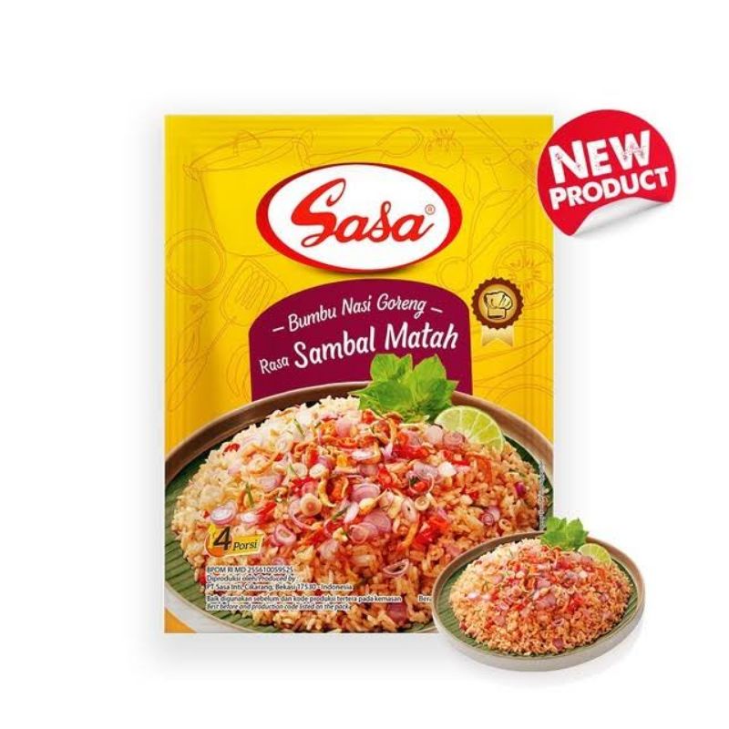 

Sasa Bumbu Nasi Goreng Sambal Matah 20G