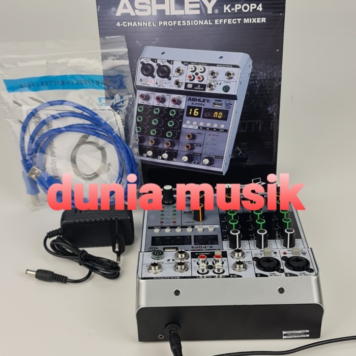 Mixer Audio Ashley K Pop 4 K-Pop4 Kpop4 4 Channel Original Ashley