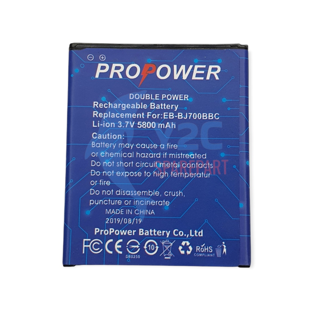 BATERAI SAMSUNG GALAXY J700 / J720 / J400 / J600 J7 2015 / J7 2017 / ON 7 / J4 / J6 / EB-BJ700BBC DOUBLE POWER PROPOWER / BATREI BATRAI BATRE BATERE