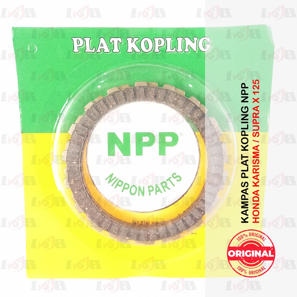 NPP Kampas Plat Kopling Karisma Supra X 125cc KPH Clutch 4 Lembar