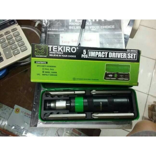 Obeng ketok tekiro 5 pcs