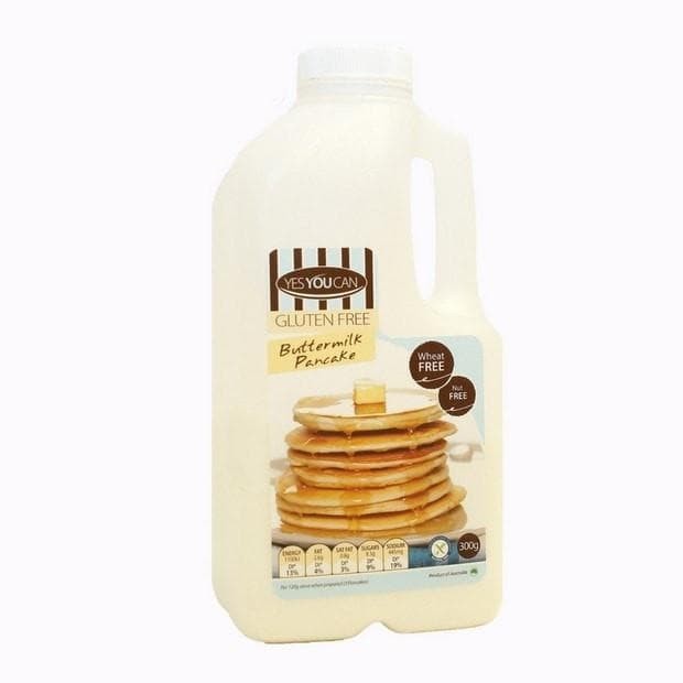 

YES YOU CAN BUTTER MILK PREMIX PANCAKE 300GR GLUTEN FREE YEAST FREE PREMIUM