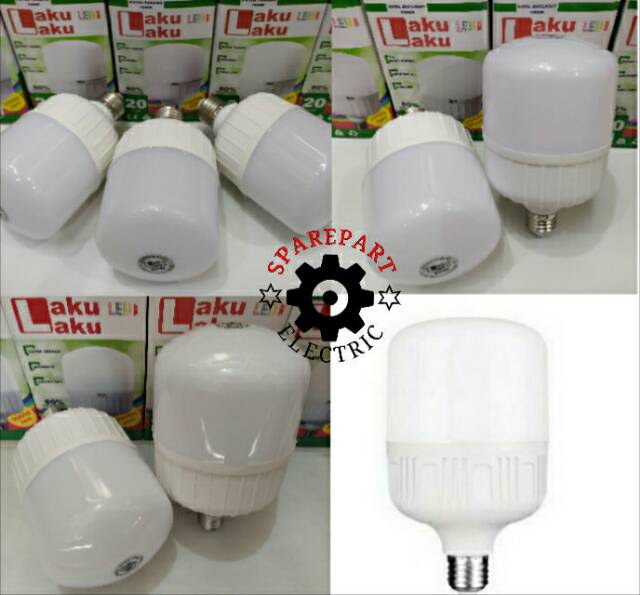 LAMPU LED KAPSUL 20 30 40 WATT TERANG HEMAT