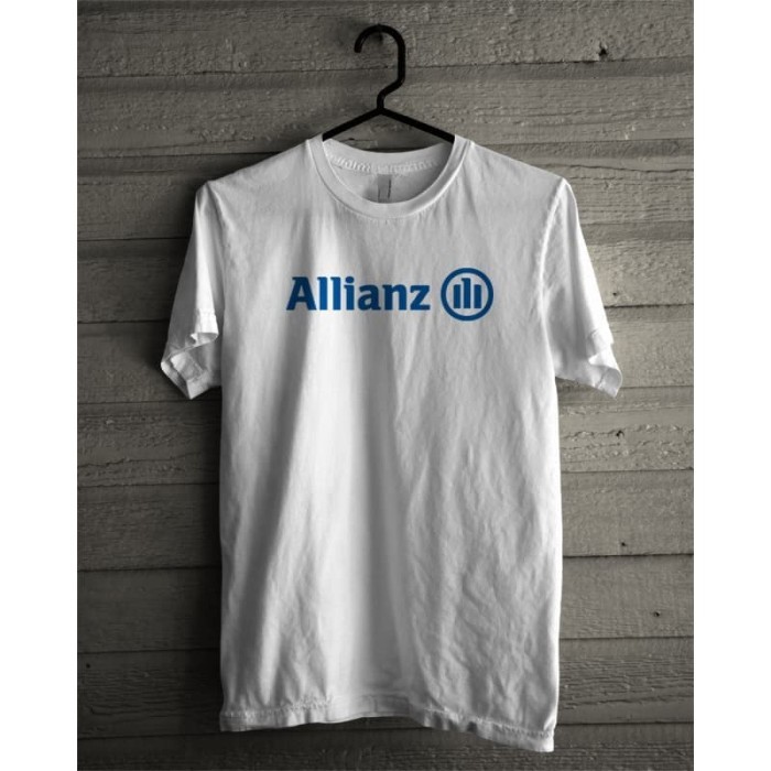 Kaos Baju Combed 30S Distro ALLiANZ asuransi polos custom indonesia