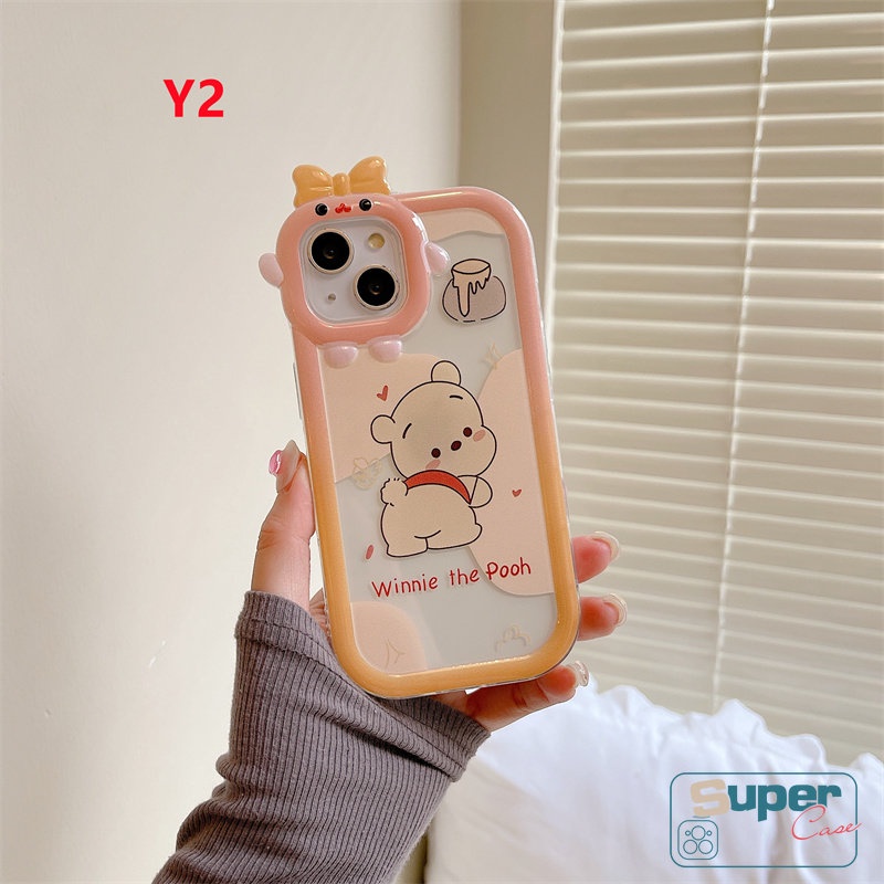 Soft Case Desain Kartun Pochacco Winnie the Pooh 3D Untuk IPhone 11 XR 6 6S 7 8 Plus 13 12 14 Pro MAX 14 Plus 11Pro MAX X XS MAX SE 2020