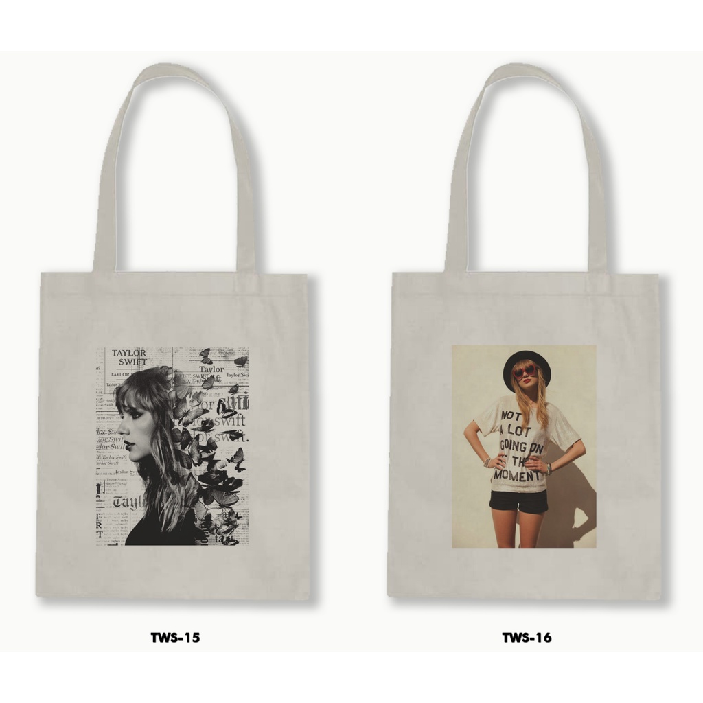 TOTE BAG BLACU  - TAYLOR SWIFT 04