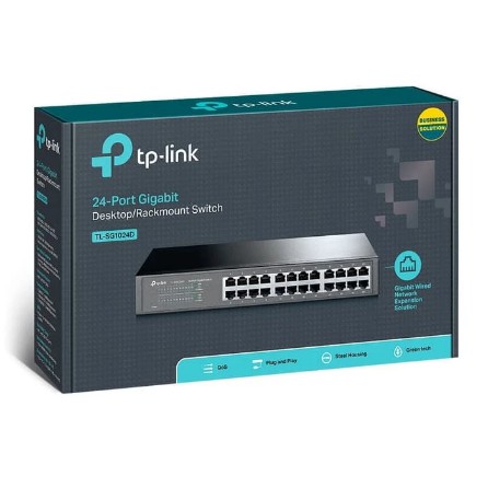 Desktop Switch TP-LINK TL-SG1024D 24 Port 10/100Mbps&quot;ORIGINAL&quot;