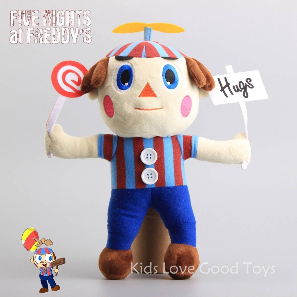 30cm Mainan New FNAF Five Nights at Freddy's BB Balloon Boy Plush Toy Doll Kids Gifts Boneka