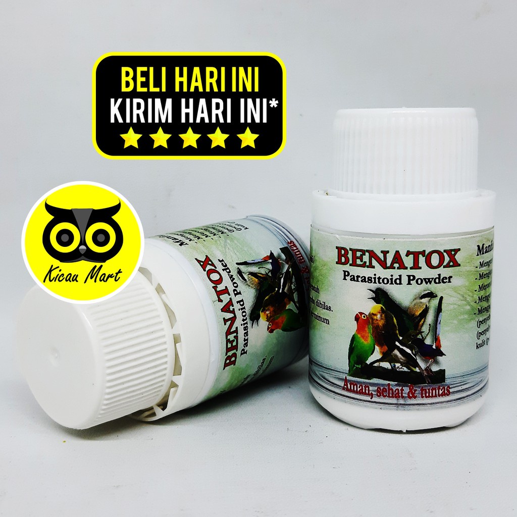OBAT SHAMPO MANDI SAMPO SERBUK BURUNG BENATOX GOC ATASI MABUNG NGURAK BULU RUSAK KUSAM KUTUAN VTBR9GP
