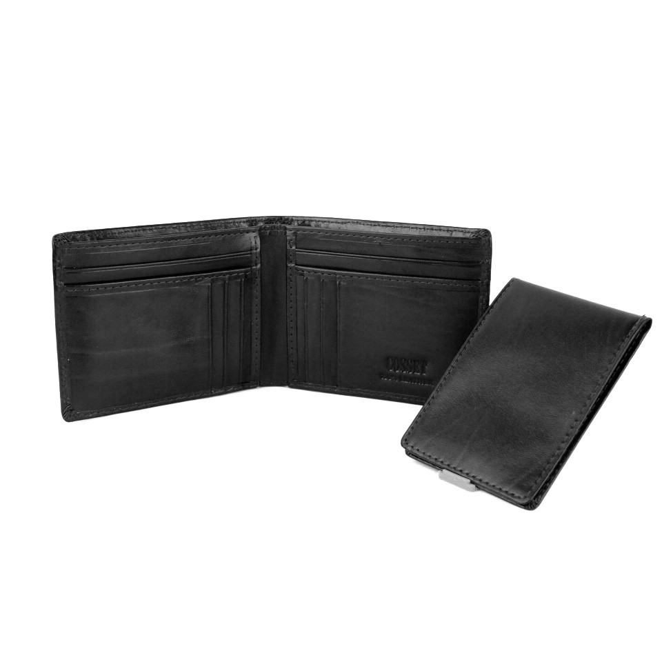 DOMPET PRIA KULIT ASLI IMPORT | COSSET UK 14115.332 HITAM