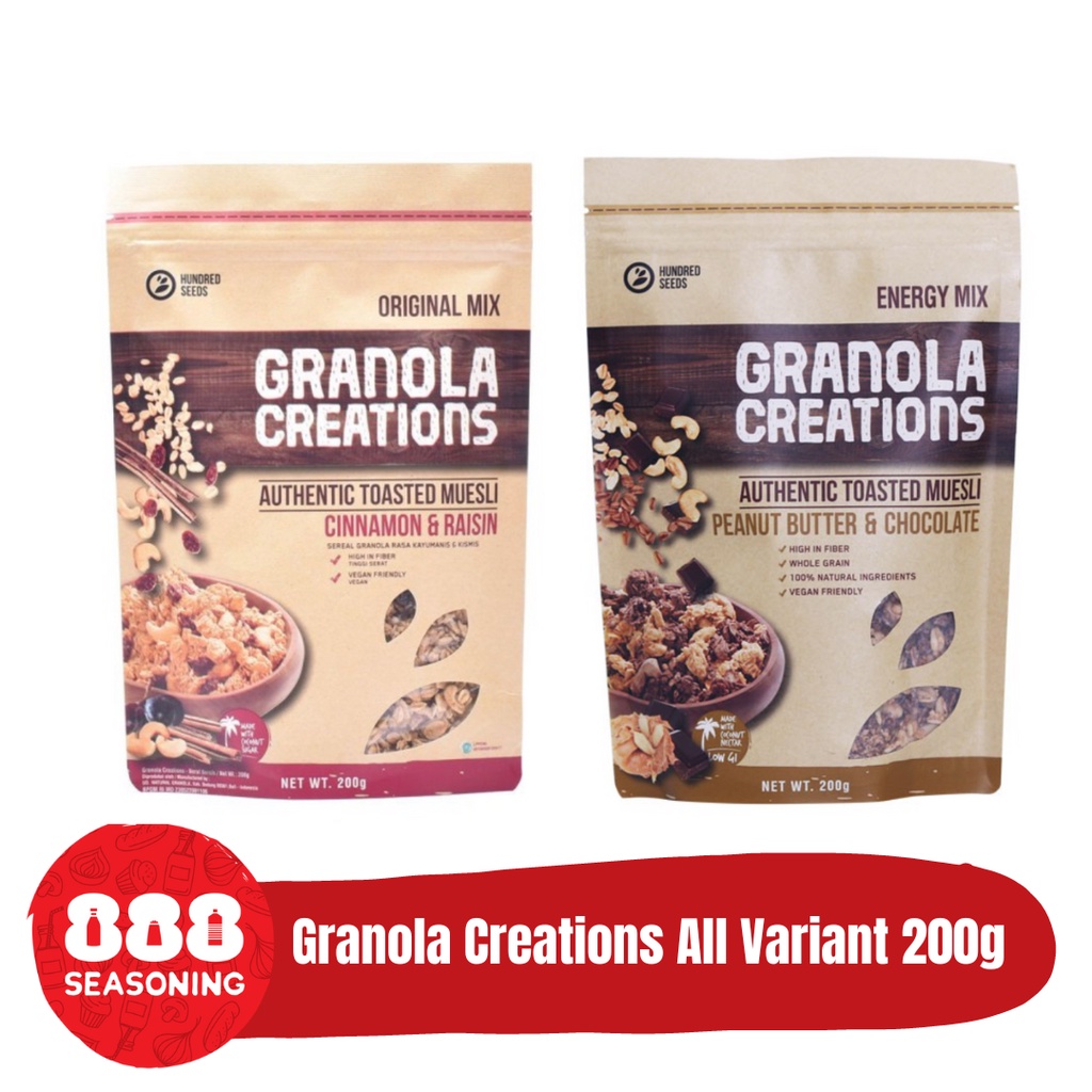 

HUNDRED SEEDS GRANOLA CREATION 200G