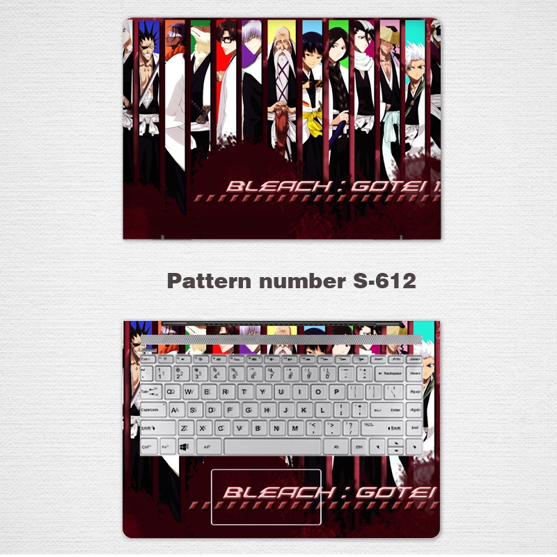 2pcs Stiker Laptop UNIVERSAL Motif one piece Bahan VINYL 12 13 14 15.6 Inch Untuk HP 14-CE 13-ay 13-BE ProBook 440 G6 LGBT