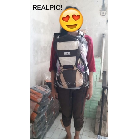 6 Posisi Gendongan Hipseat bayi + Topi hipseat /hipseat sirkulasi bayi murah