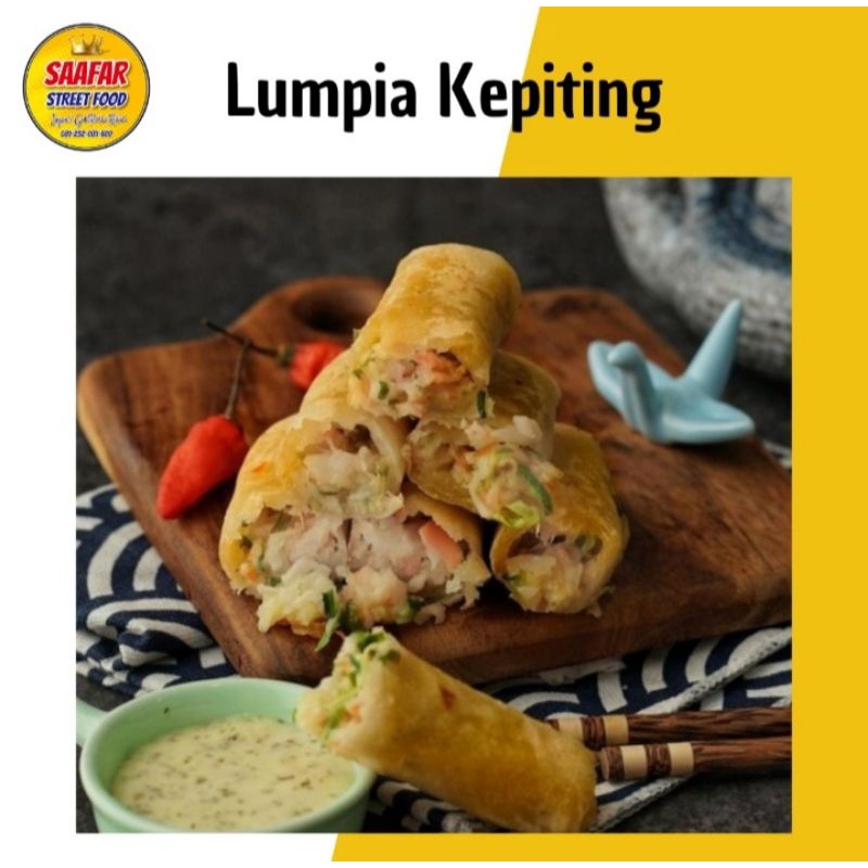 

Lumpia Kepiting | Risol Kepiting | Spring Roll Crab