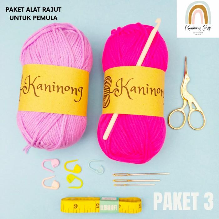 Starter Kit Alat Rajut Pemula / Paket Alat Merajut 040