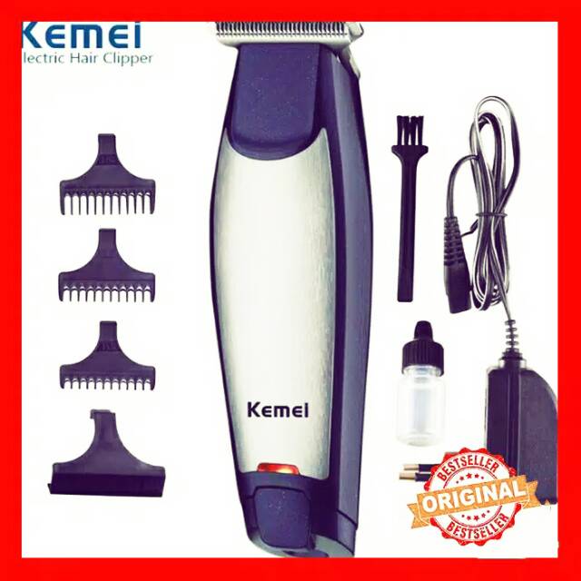 Kemei 5021 Alat Cukur Rambut Alat Cukur Kemei Hair Trimmer Kemei