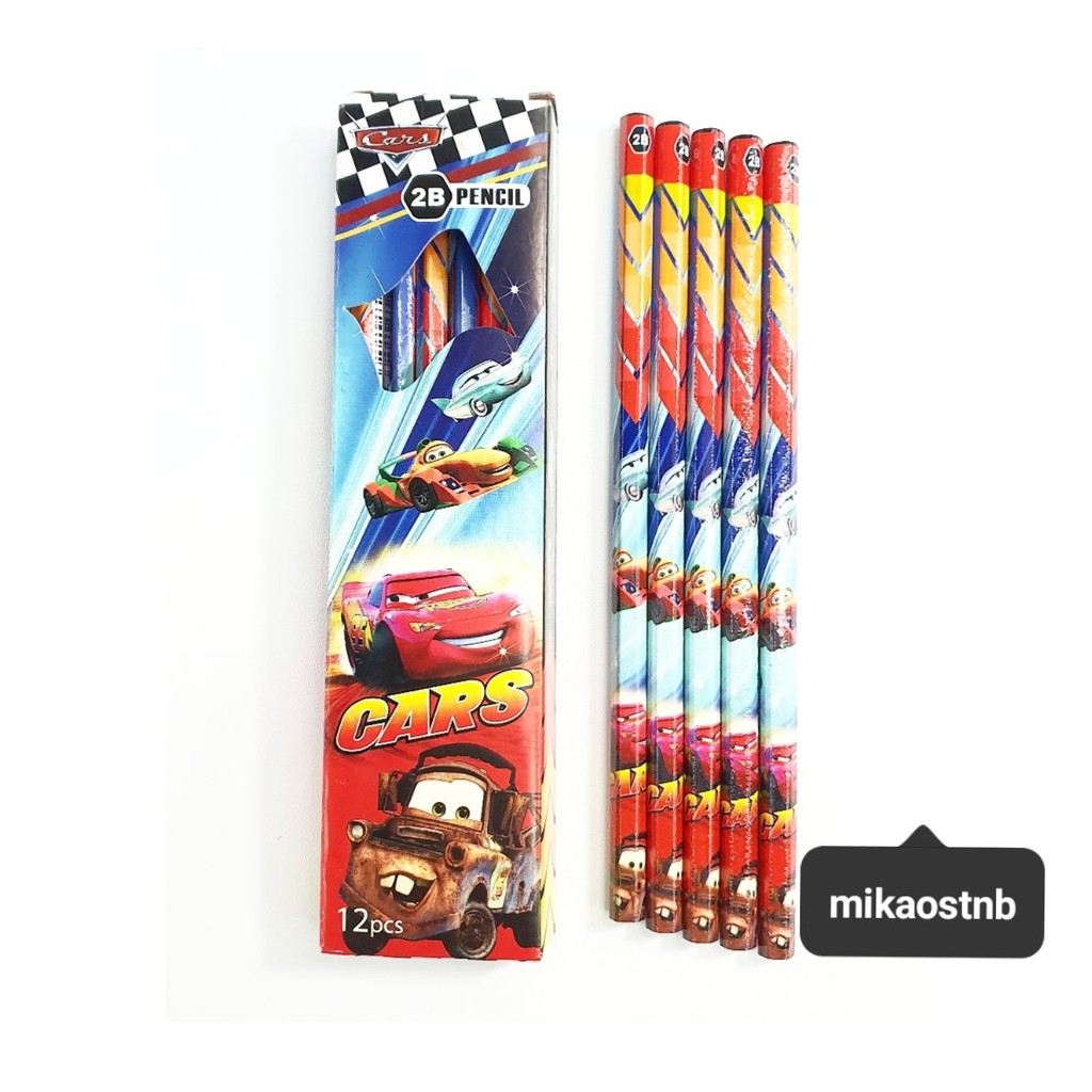 

MIKAOS PENSIL 2B KARAKTER CARS, DISNEY