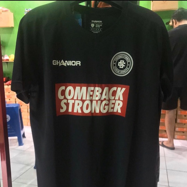 JERSEY GHANIOR COMEBACK STRONGER | RED BLOK