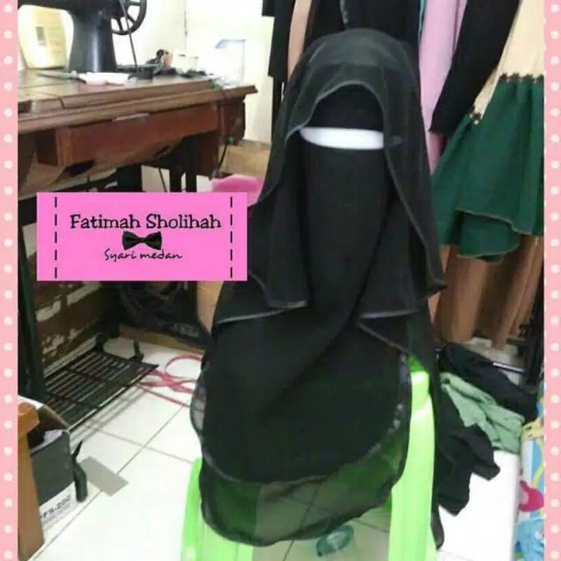 niqab hadramaut cadar butterfly anak dan dewasa