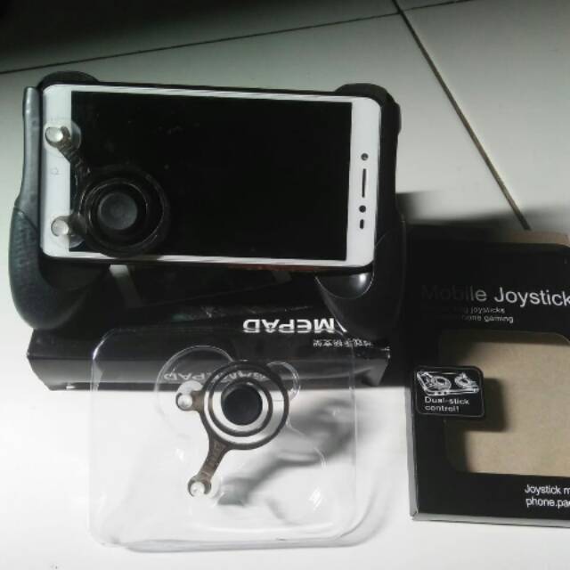 Gamepad + joystick dual