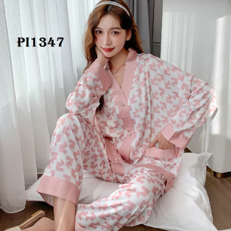 PIYAMA BAJU TIDUR WANITA PP SUTRA PI1347