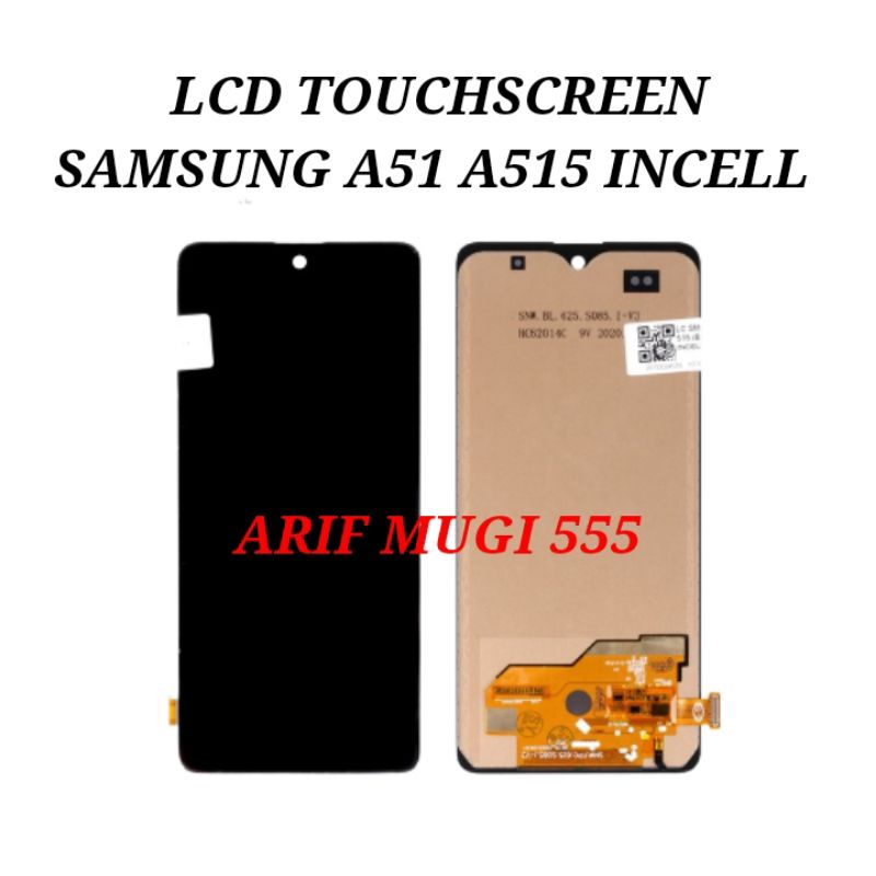 Lcd Touchscreen Samsung Galaxy A51 A515 Fullset Original