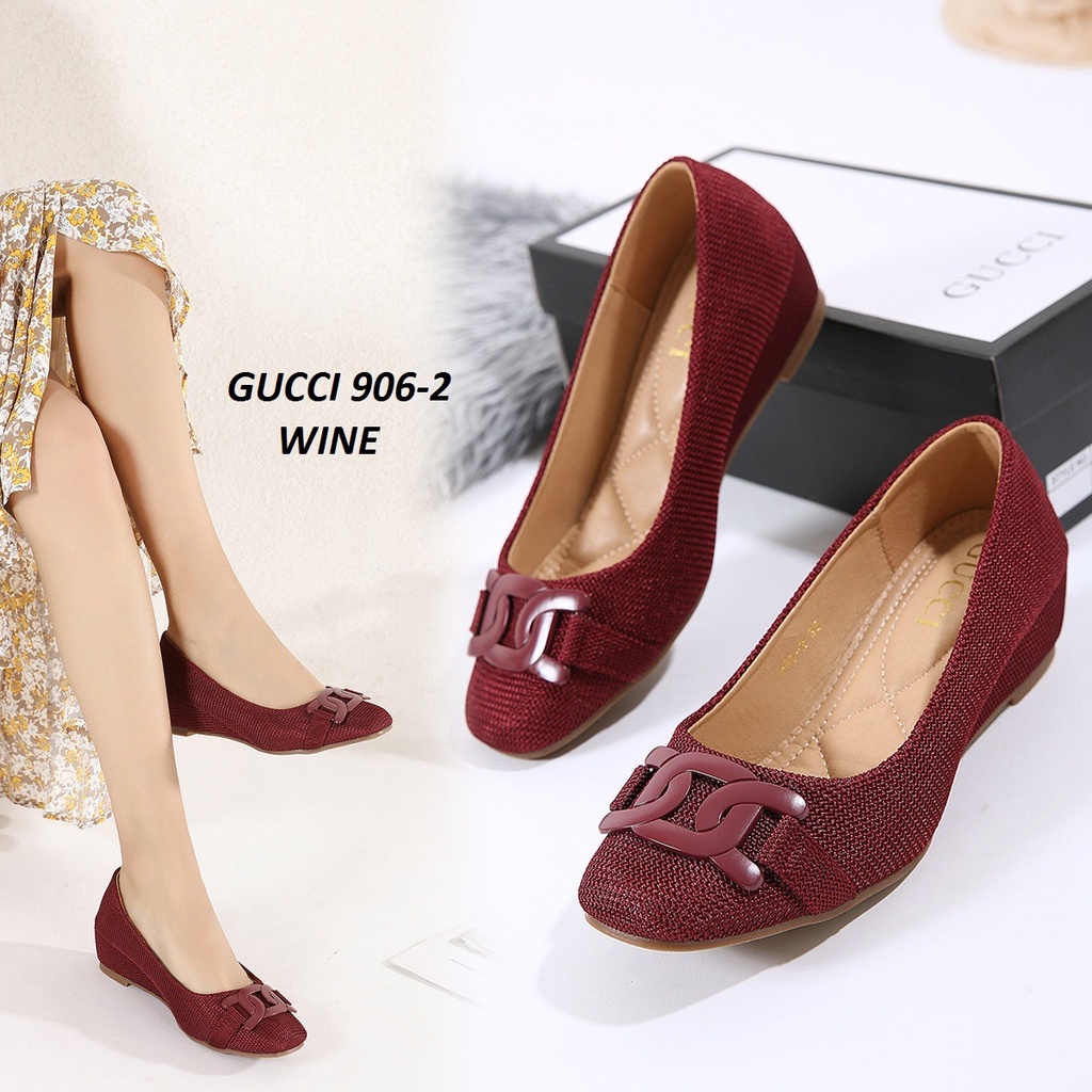 SEPATU WANITA WEDGES SHOES 906-2