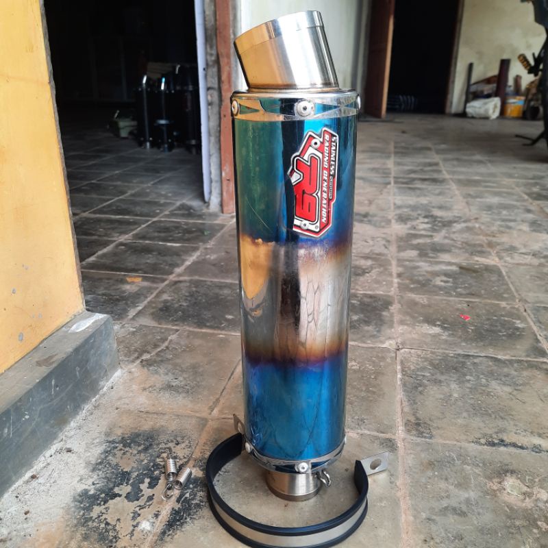 knalpot r9 new mugello original fullsystem vixion new
