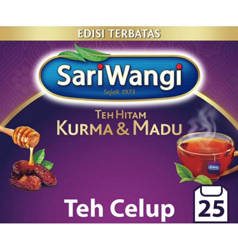 

SARIWANGI Teh Hitam Kurma & Madu 25's