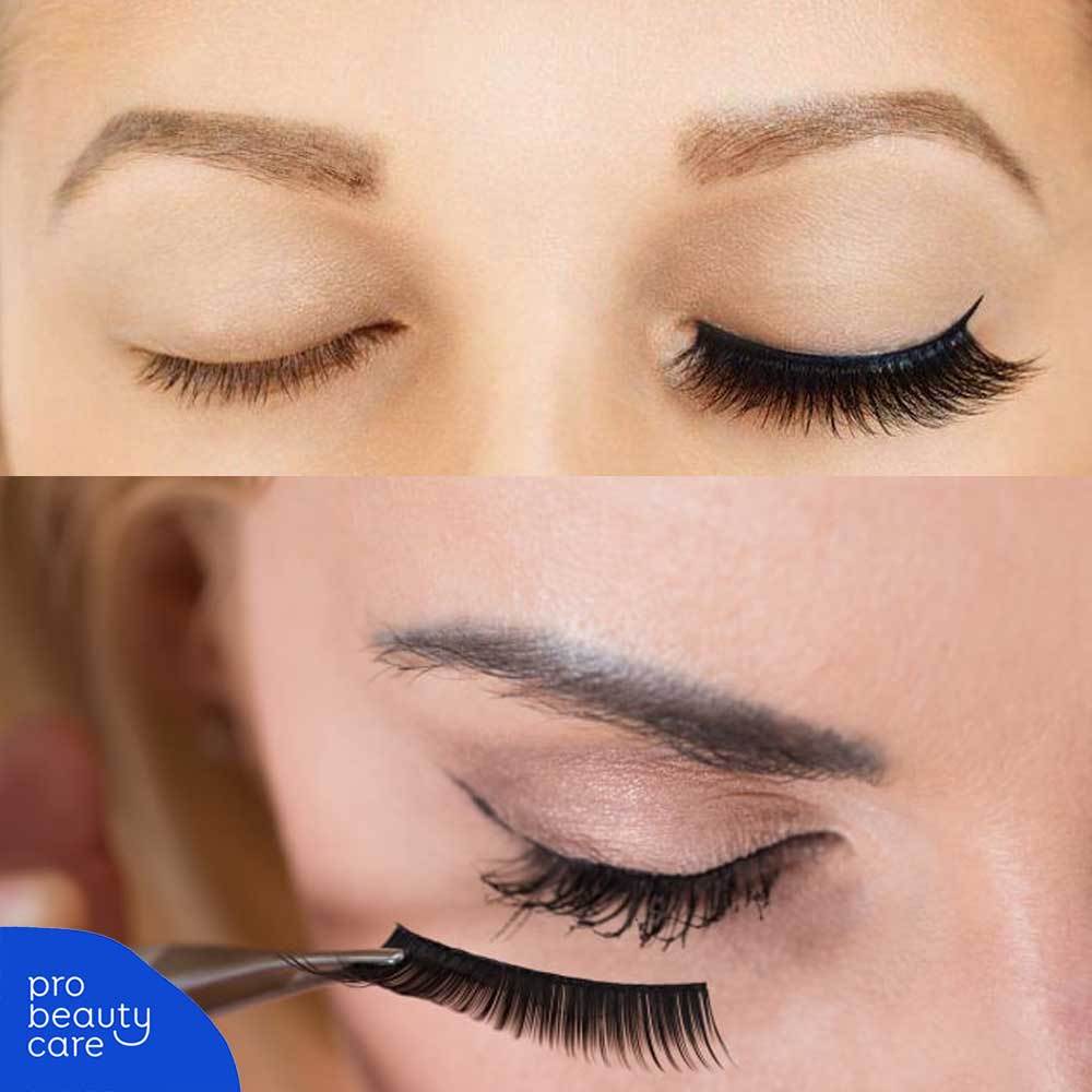 Bulu Mata Palsu (3 Pairs Natural Long False Eyelashes)