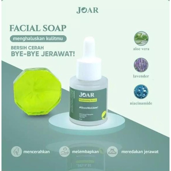 serum skincare JOAR 100% original beauty paket perawatan wajah