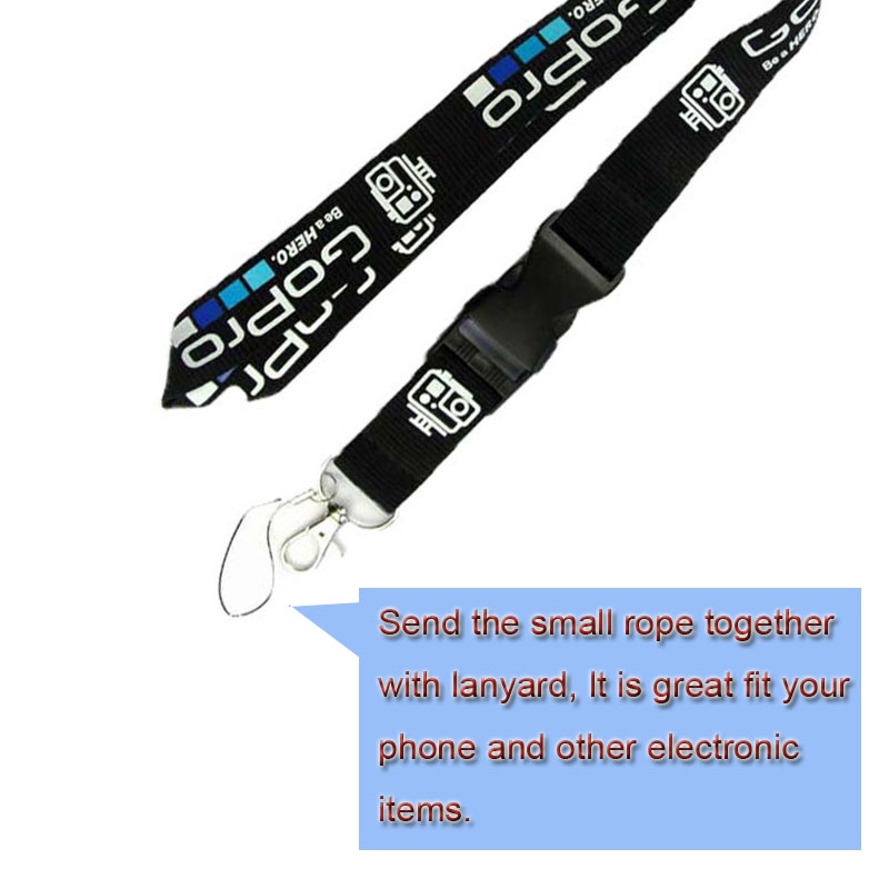 Lanyard Dengan Tombol Pelepas Cepat Tali Leher Untuk Kamera Ponsel Sling Gantungan Kunci ID Card Tali Anti Hilang