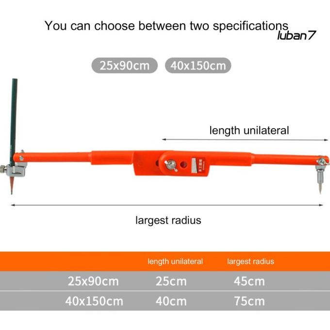 LUBAN JANGKA STAINLESS STEEL EKSTRA BESAR UNTUK TUKANG KAYU
