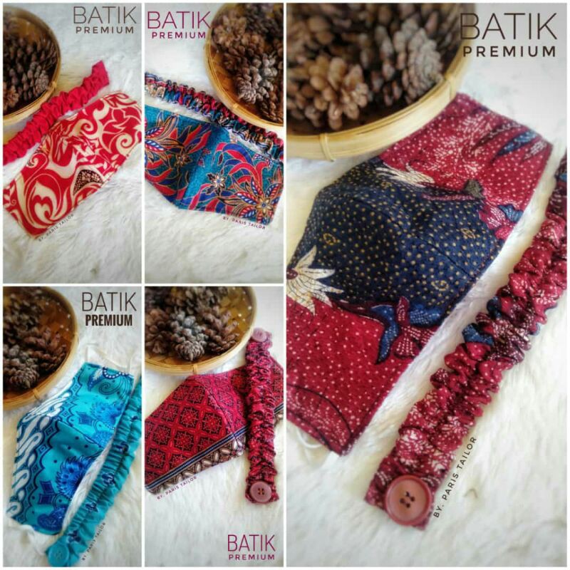 MASKER BATIK/ MASKER PLUS CONNECTOR/ 1SET/ MASKER PREMIUM