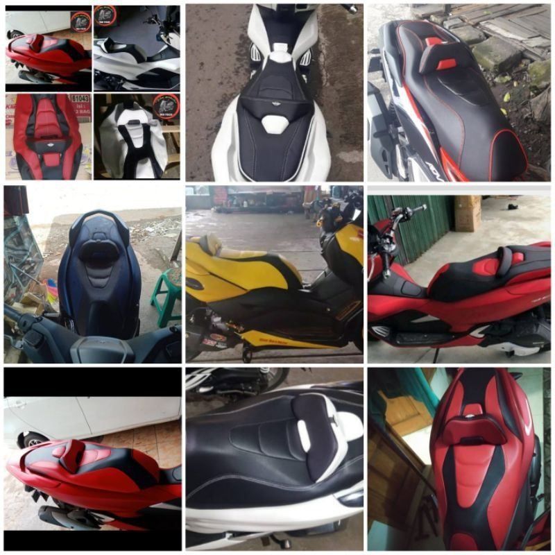 jok motor model Eropa Nmax Aerox Pcx Vario Beat dll modifikasi full mbtech