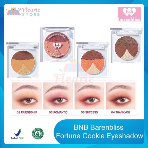 BNB barenbliss Fortune Cookie Eyeshadow Kosmetik Korea Eyes Pallete Make Up Natural Pigmented Tahan Lama