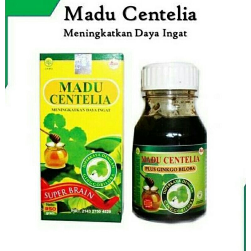 

Madu Centelia, Madu Pegagan dan Ginkgo Biloba, Madu kecerdasan