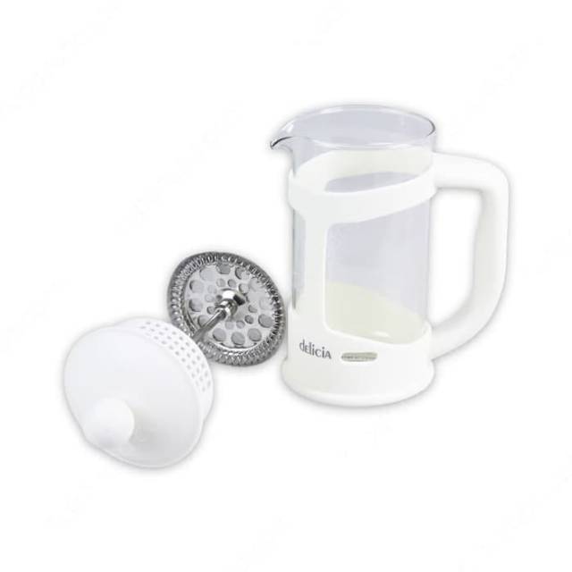 DELICIA Pembuat Kopi Coffee Maker French Press Tempered Glass 350, 800 ml &amp; 1000 ml